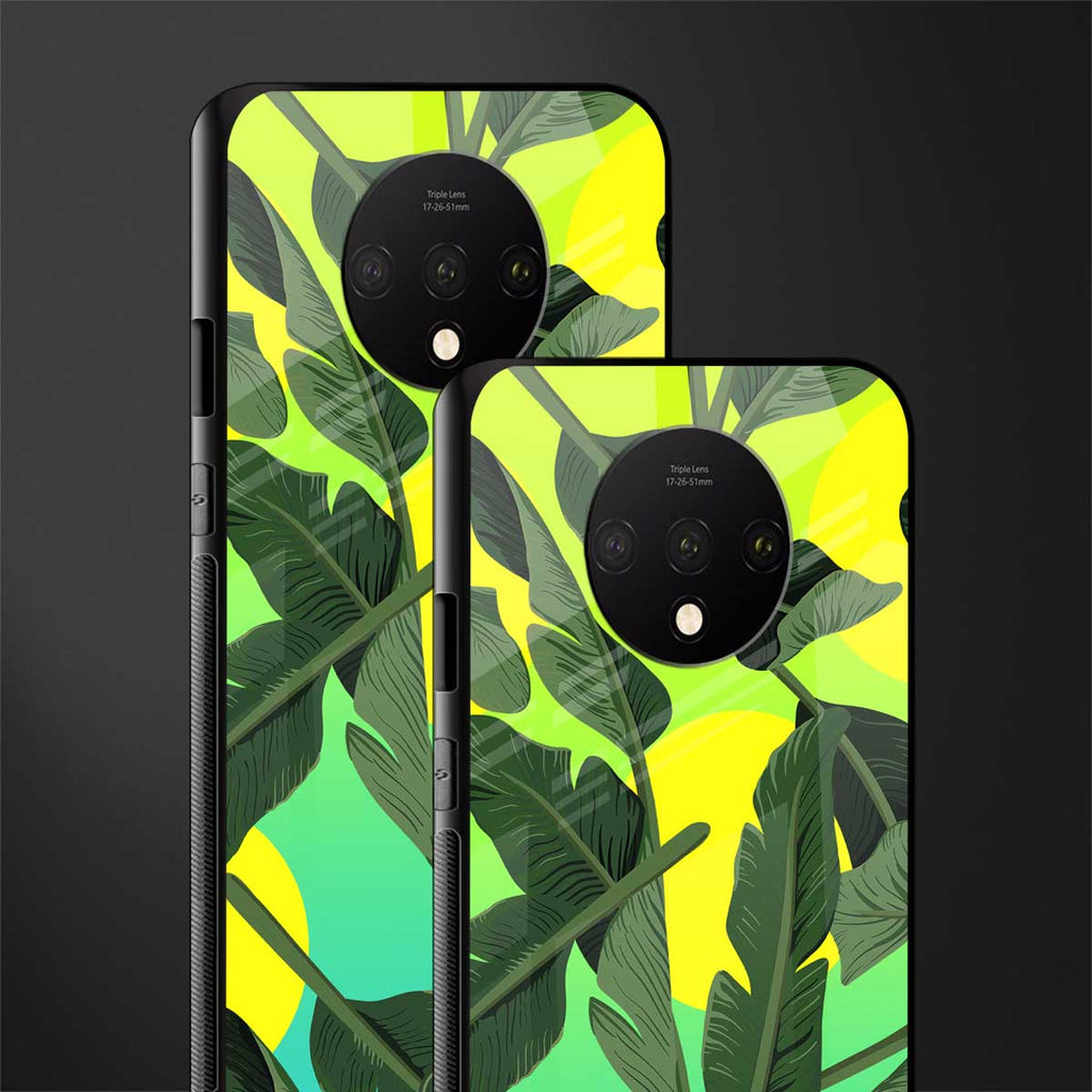 nostalgic floral glass case for oneplus 7t