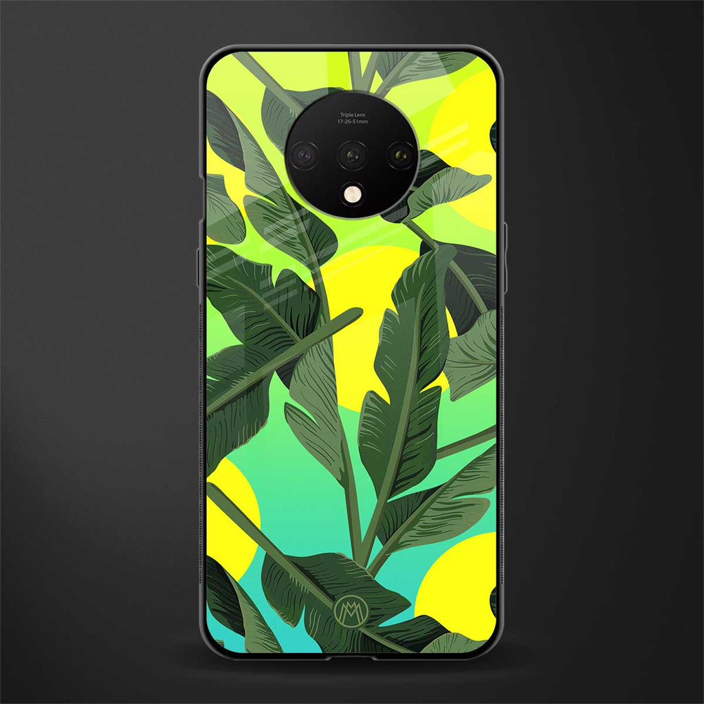 nostalgic floral glass case for oneplus 7t