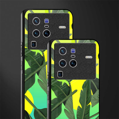 nostalgic floral glass case for vivo x80 pro 5g image-2