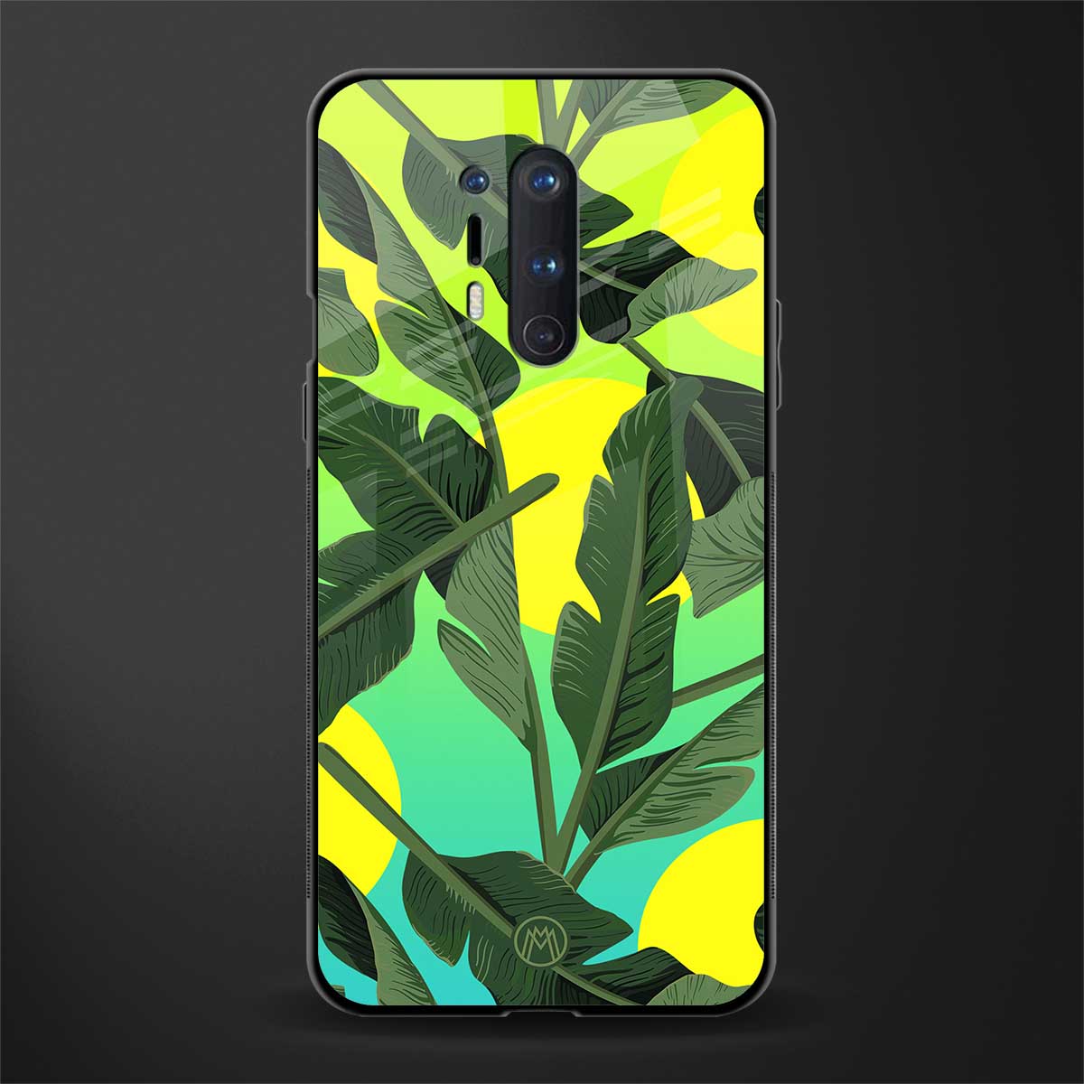 nostalgic floral glass case for oneplus 8 pro