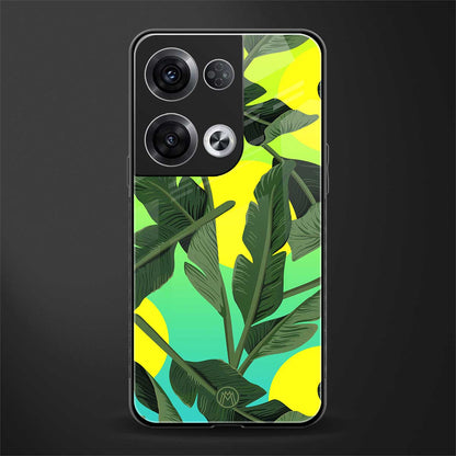 nostalgic floral back phone cover | glass case for oppo reno 8