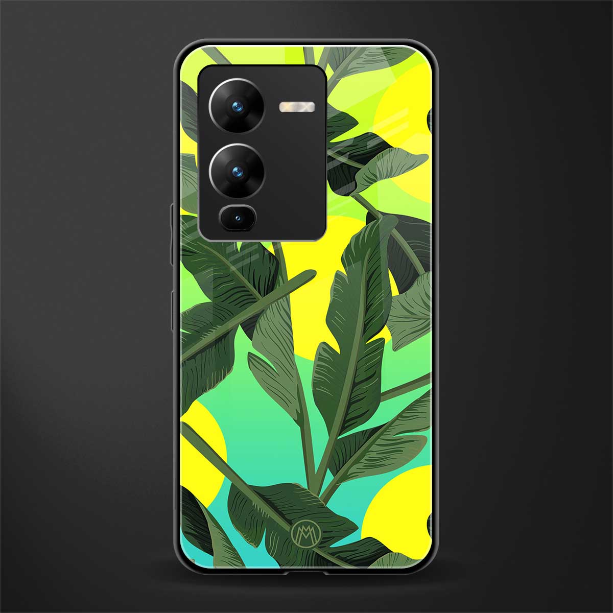 nostalgic floral back phone cover | glass case for vivo v25 pro 5g