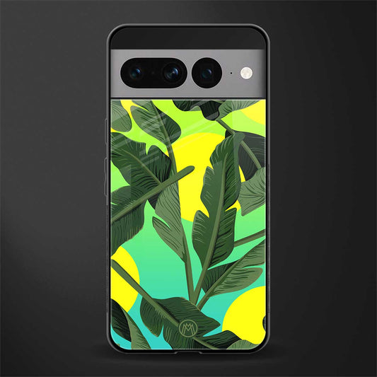 nostalgic floral back phone cover | glass case for google pixel 7 pro