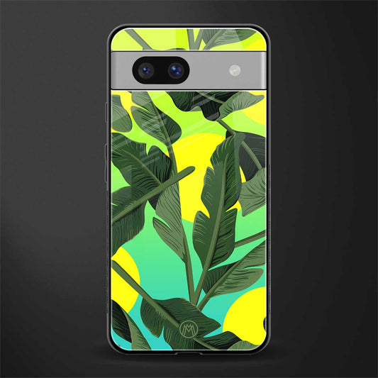 nostalgic floral back phone cover | glass case for Google Pixel 7A