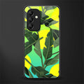 nostalgic floral back phone cover | glass case for samsung galaxy a14 5g