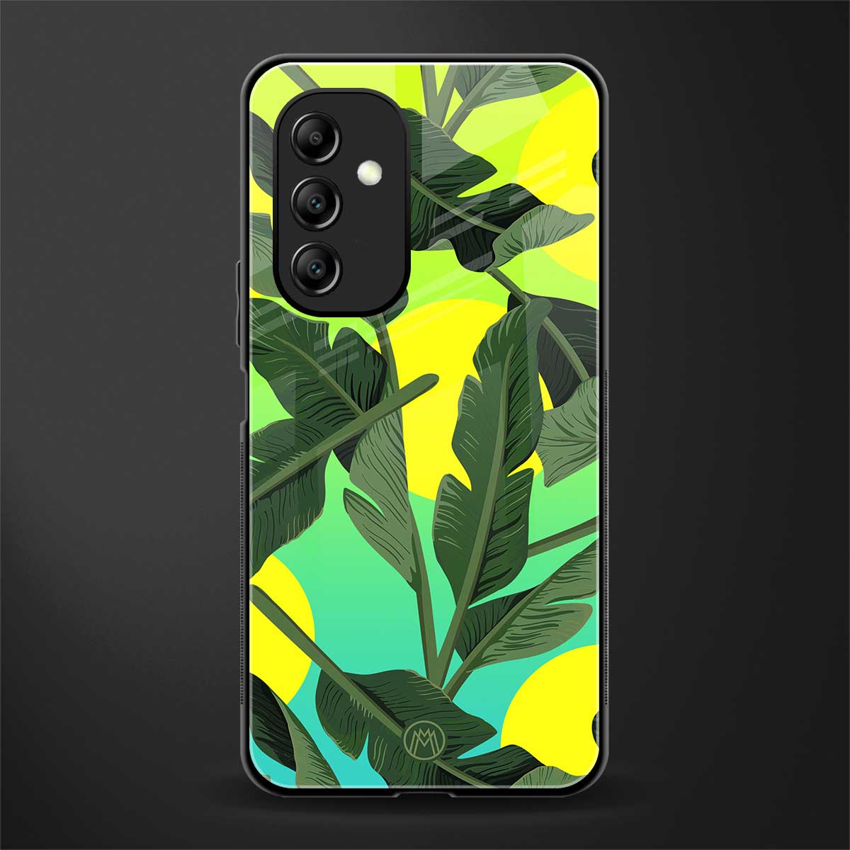 nostalgic floral back phone cover | glass case for samsung galaxy a14 5g