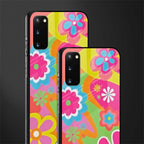 nostalgic wildflower y2k glass case for samsung galaxy s20 image-2