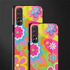 nostalgic wildflower y2k glass case for realme 7 image-2