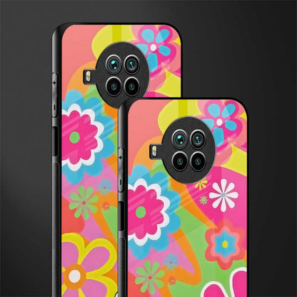 nostalgic wildflower y2k glass case for mi 10i image-2