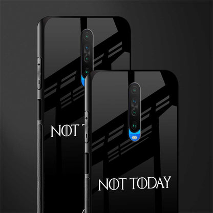 not today glass case for poco x2 image-2