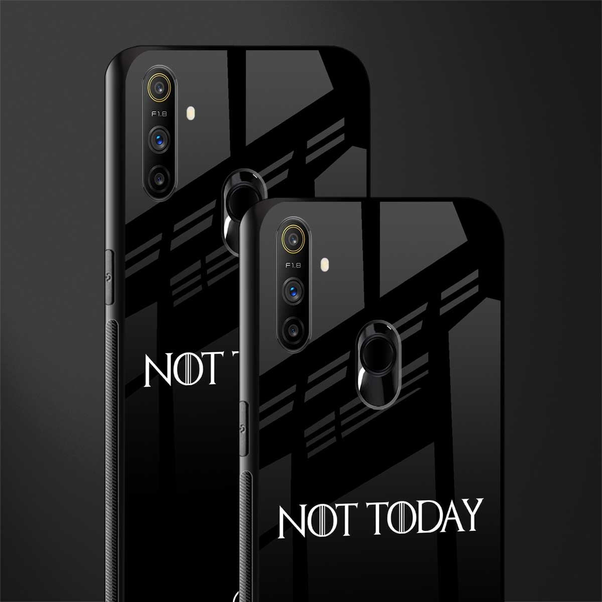 not today phone case | glass case for realme narzo 20a