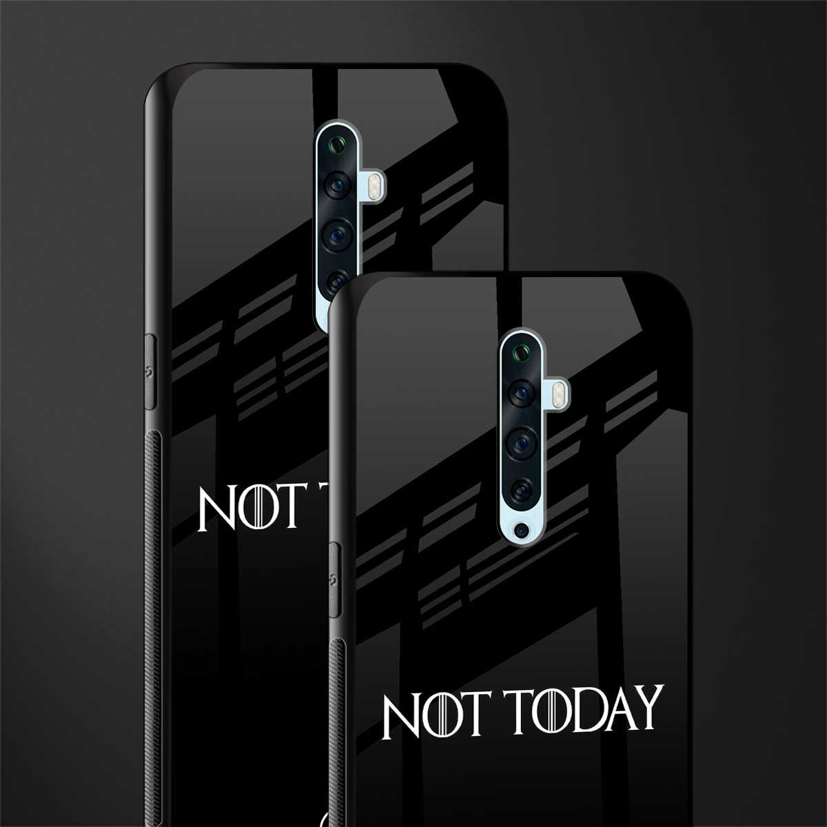 not today glass case for oppo reno 2f image-2