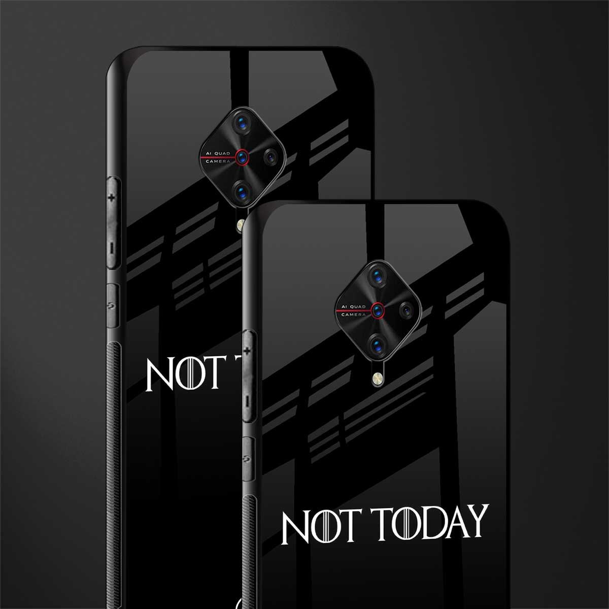 not today glass case for vivo s1 pro image-2