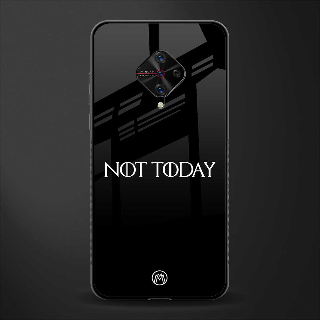 not today glass case for vivo s1 pro image