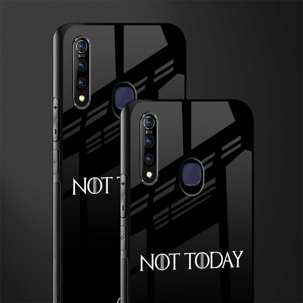 not today glass case for vivo z1 pro image-2