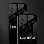 not today glass case for vivo v15 pro image-2