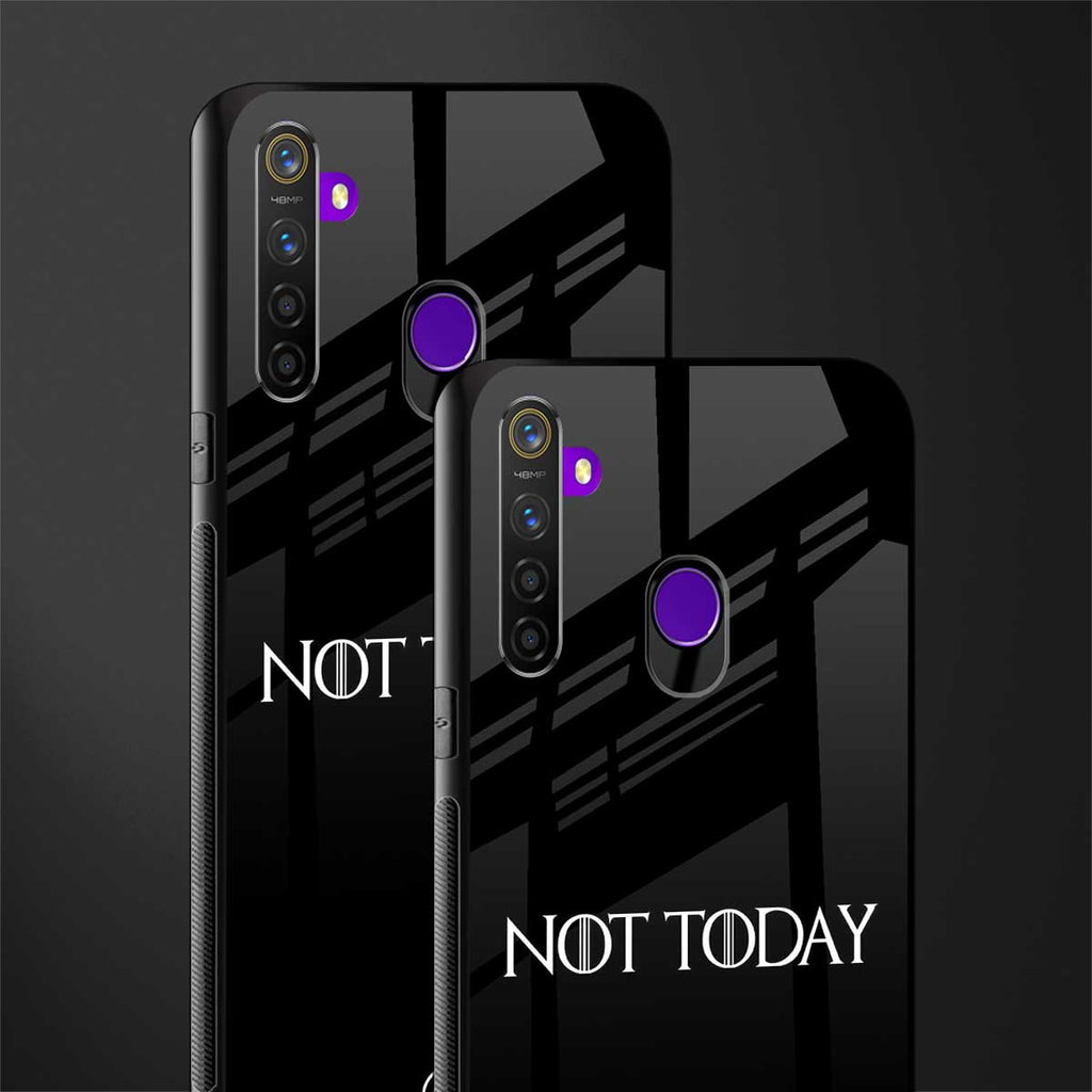 not today glass case for realme 5s image-2