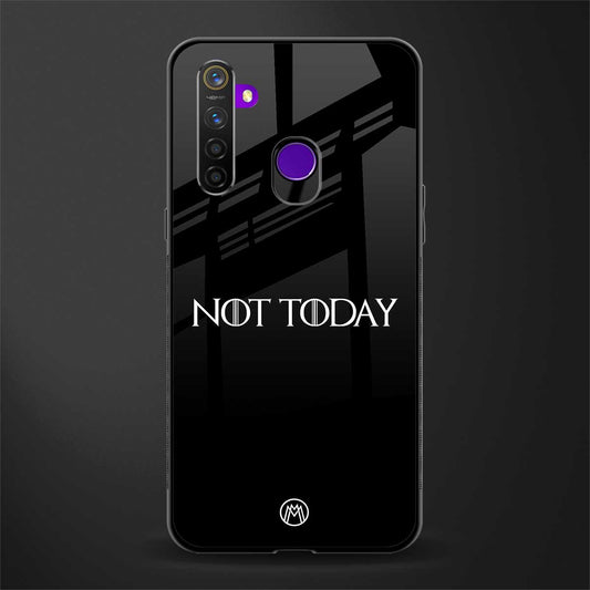not today glass case for realme 5s image