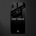 not today phone case | glass case for redmi y3