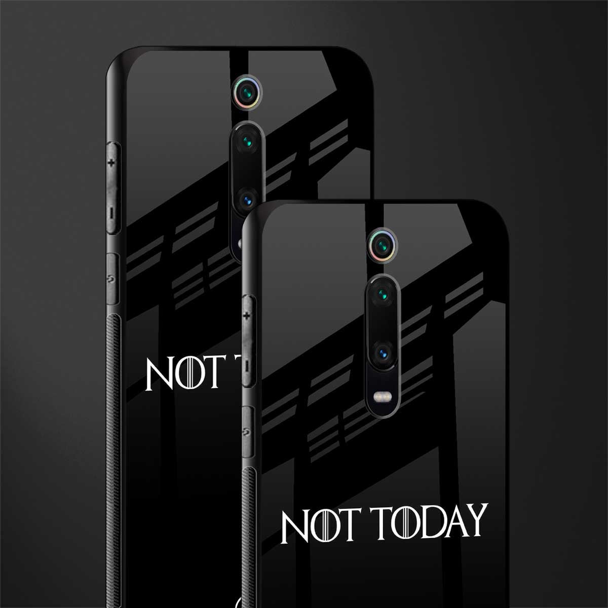 not today phone case | glass case for redmi k20