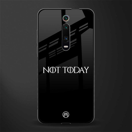 not today phone case | glass case for redmi k20 pro