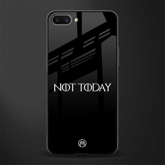 not today phone case | glass case for realme c1