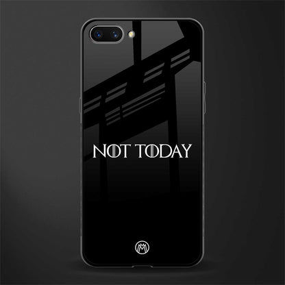 not today phone case | glass case for realme c1