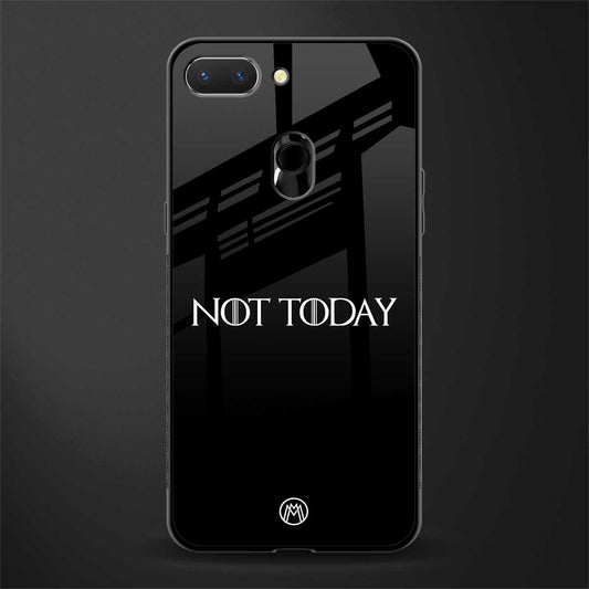 not today phone case | glass case for oppo a5