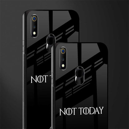 not today phone case | glass case for realme 3