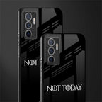 not today phone case | glass case for vivo v23e