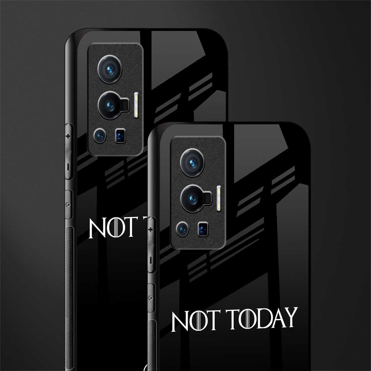 not today phone case | glass case for vivo x70 pro