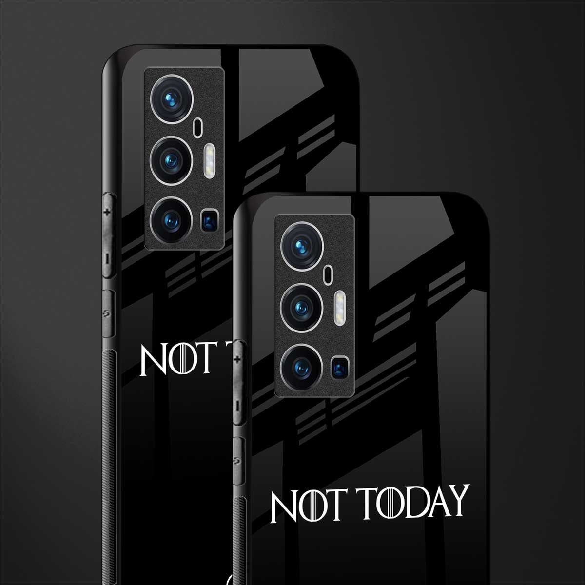 not today phone case | glass case for vivo x70 pro plus