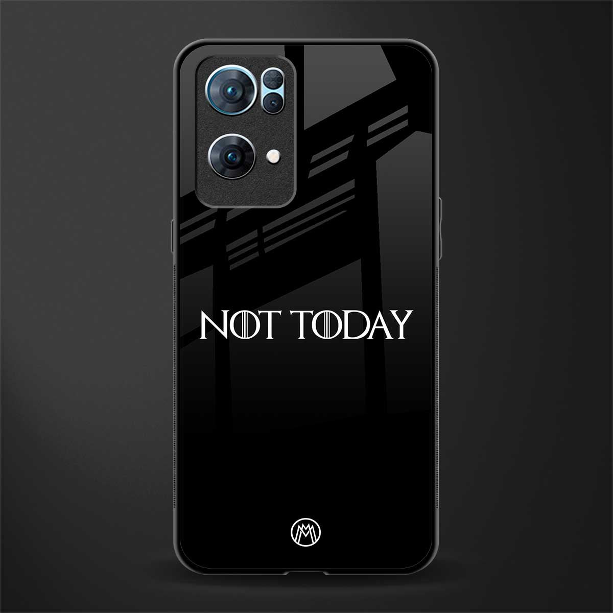 not today phone case | glass case for oppo reno7 pro 5g