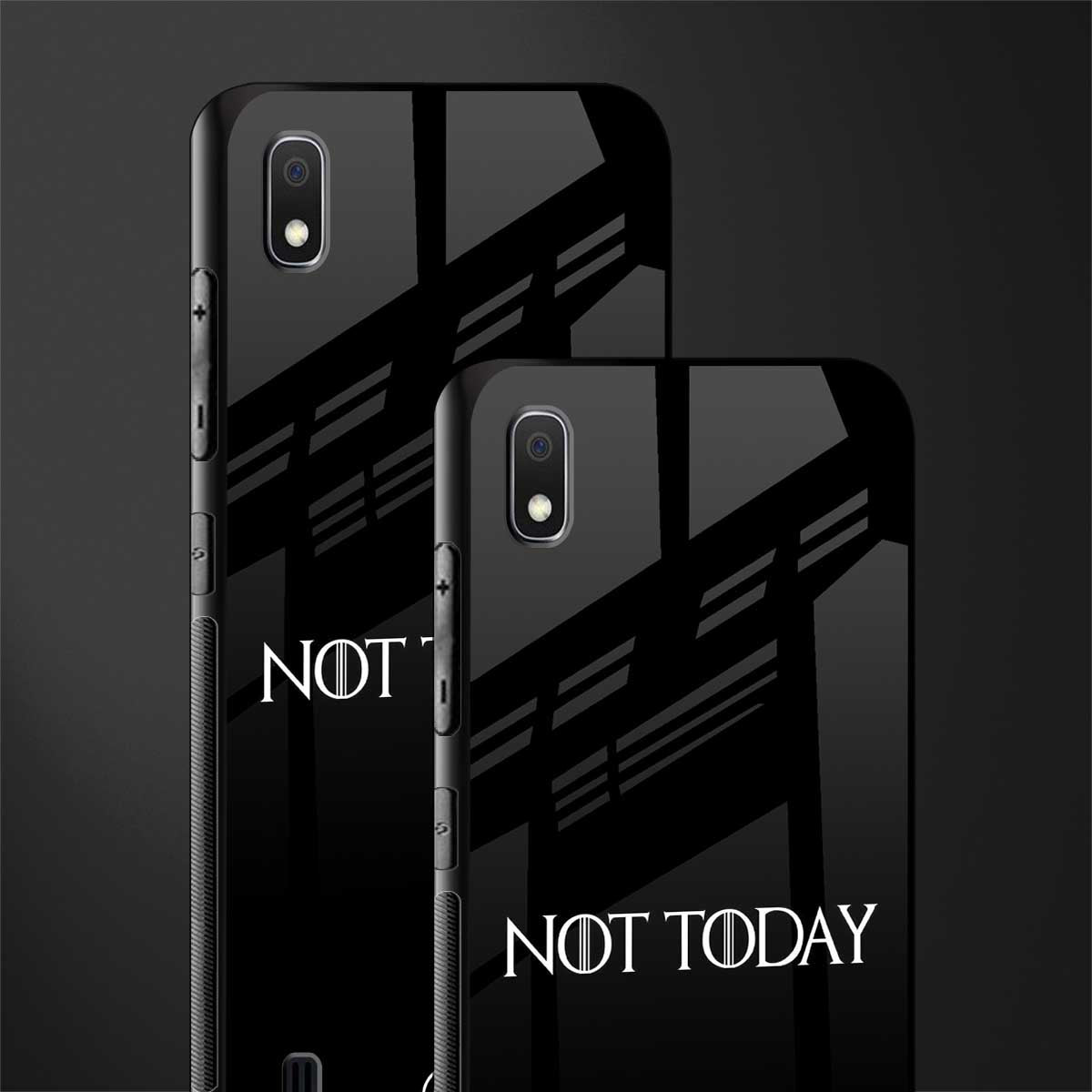 not today phone case | glass case for samsung galaxy a10
