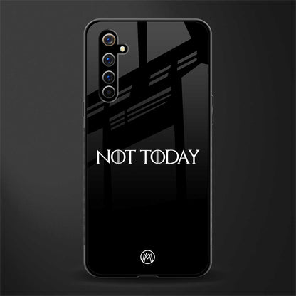 not today phone case | glass case for realme x50 pro