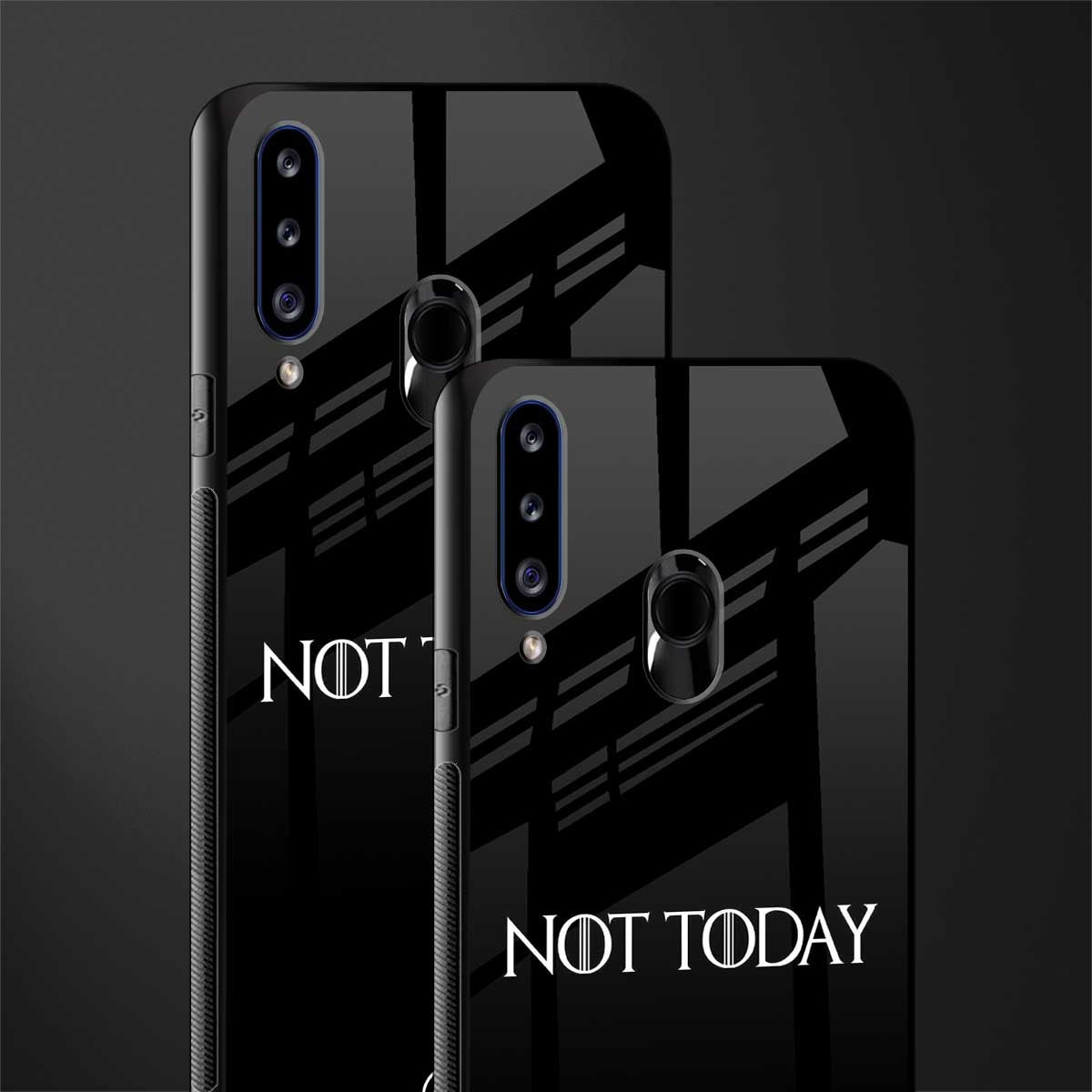 not today phone case | glass case for samsung galaxy a20s