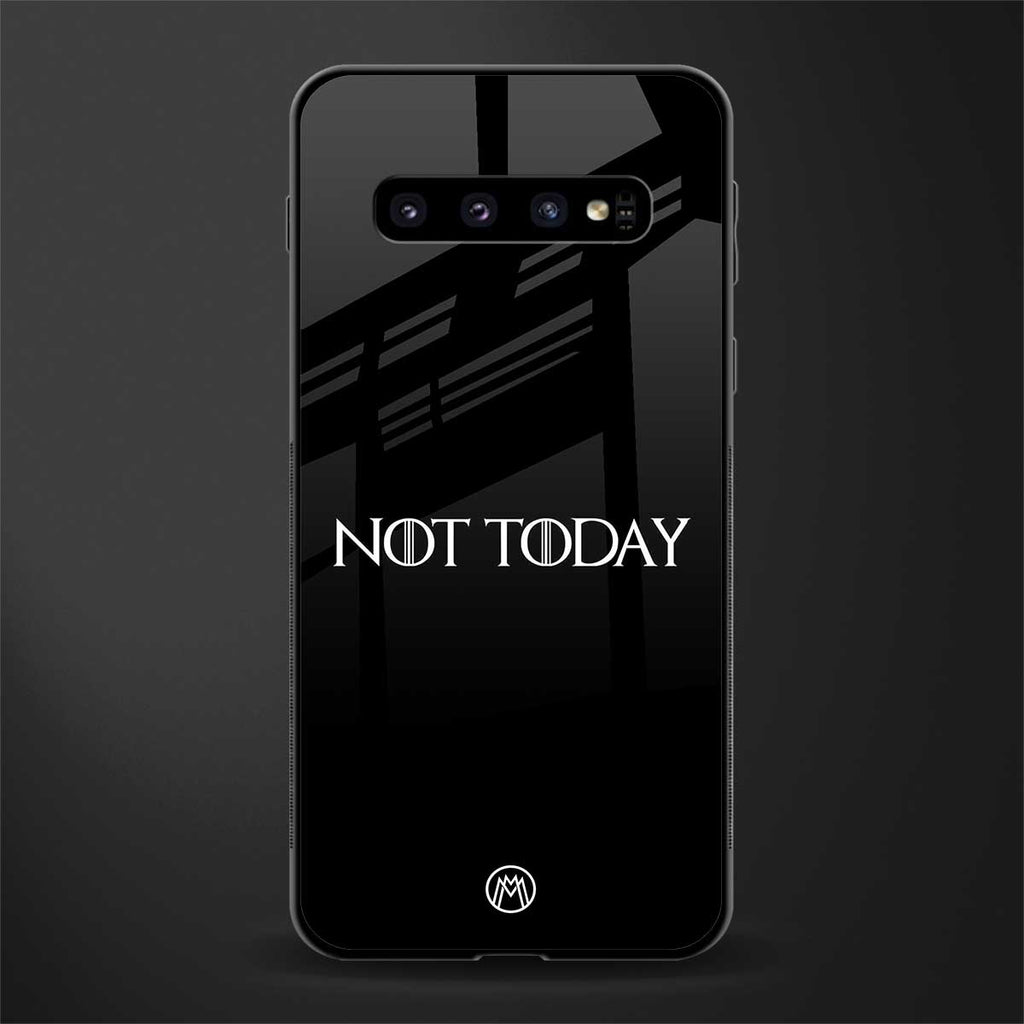 not today phone case | glass case for samsung galaxy s10 plus