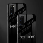 not today phone case | glass case for samsung galaxy s20