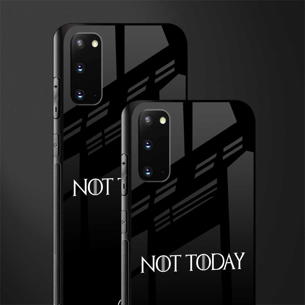not today phone case | glass case for samsung galaxy s20