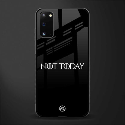 not today phone case | glass case for samsung galaxy s20