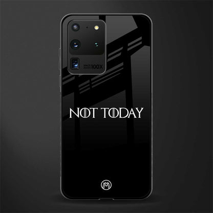 not today phone case | glass case for samsung galaxy s20 ultra