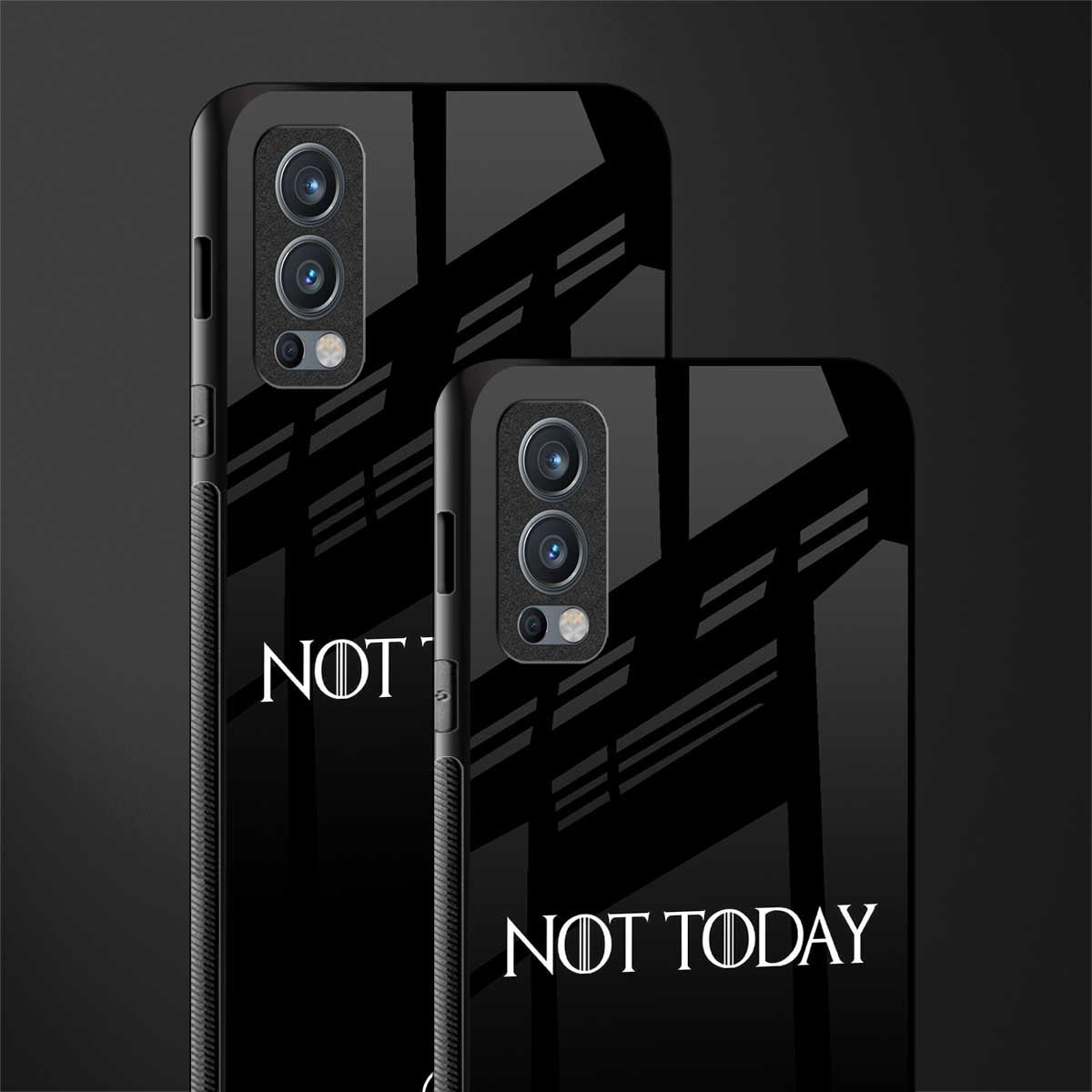 not today phone case | glass case for oneplus nord 2 5g