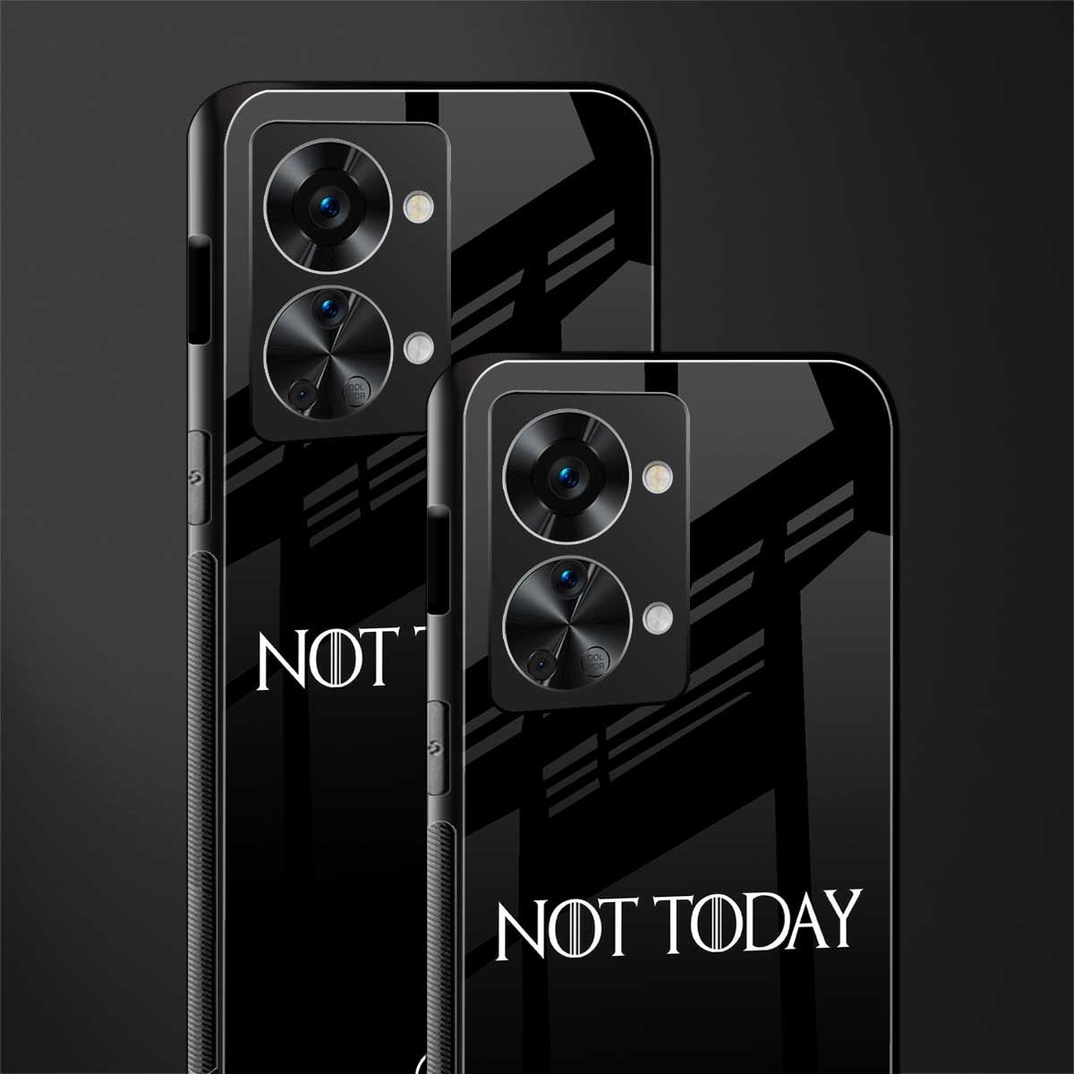 not today glass case for phone case | glass case for oneplus nord 2t 5g