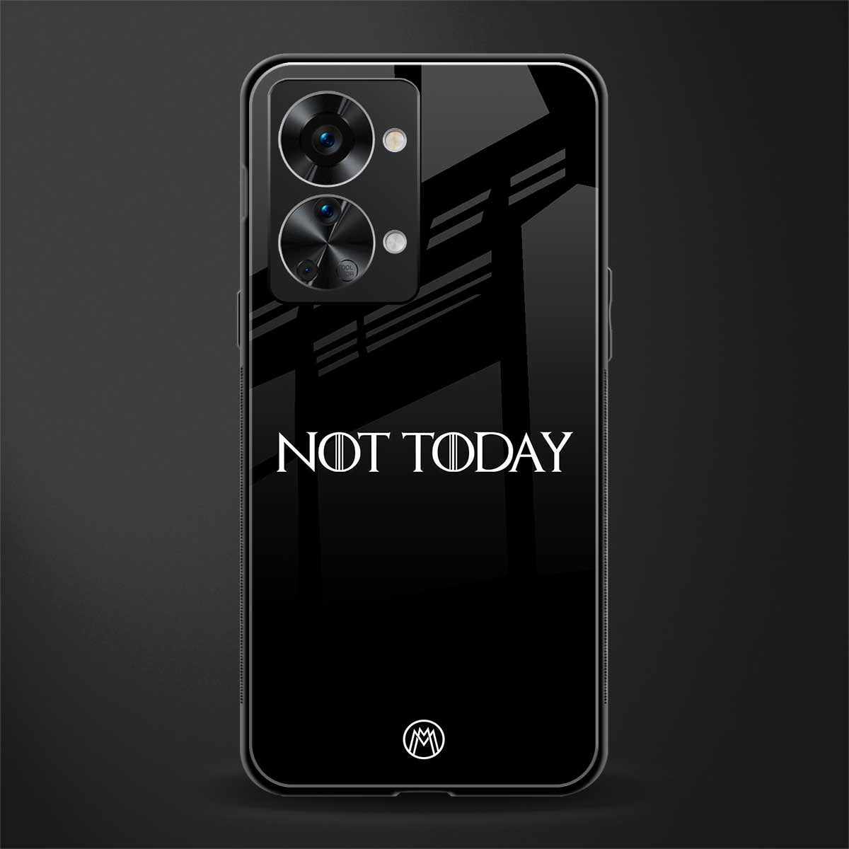 not today glass case for phone case | glass case for oneplus nord 2t 5g