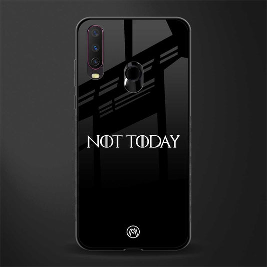 not today phone case | glass case for vivo y17