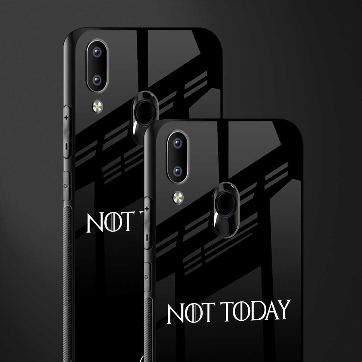 not today phone case | glass case for vivo y95
