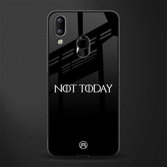 not today phone case | glass case for vivo y93