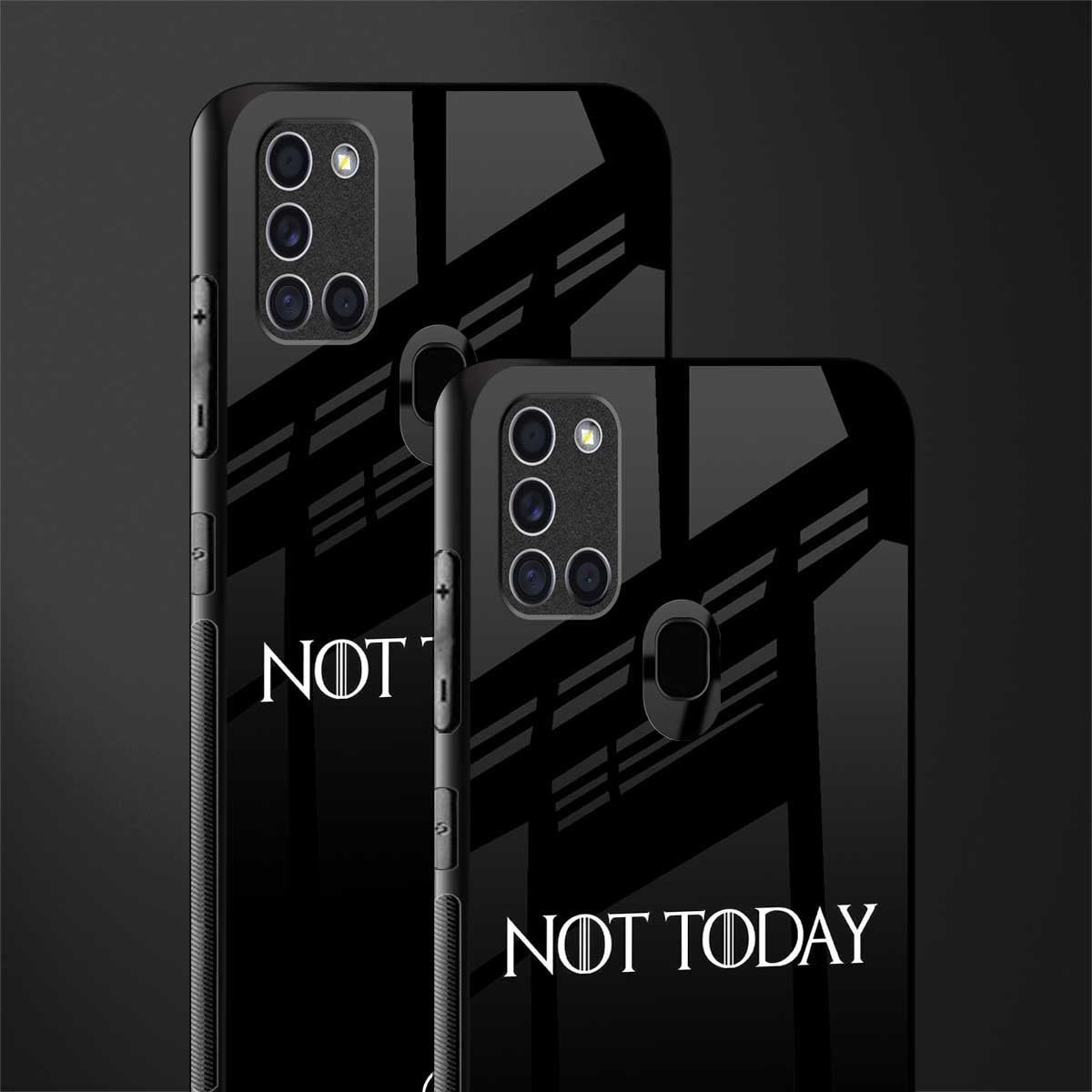 not today phone case | glass case for samsung galaxy a21s
