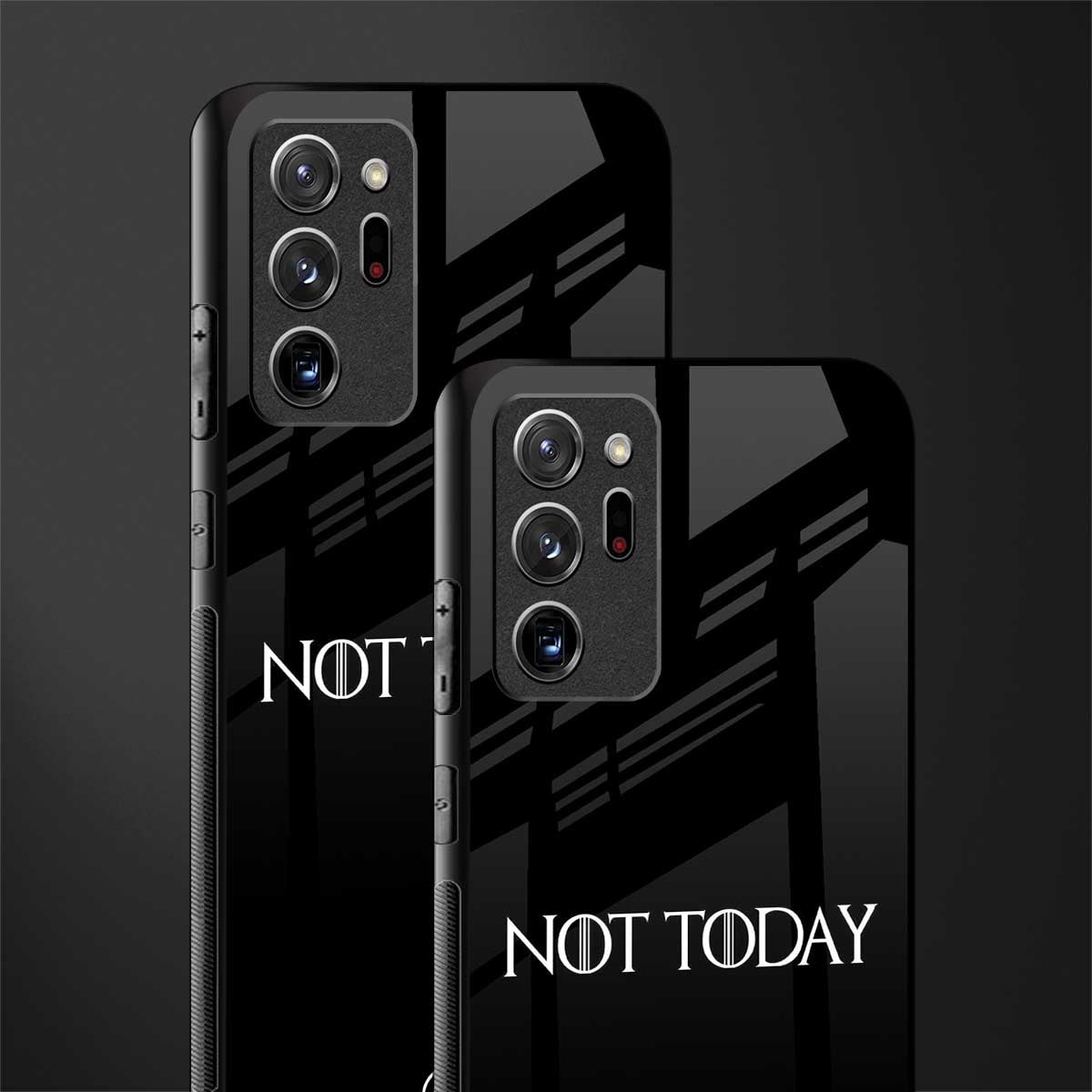 not today phone case | glass case for samsung galaxy note 20 ultra 5g