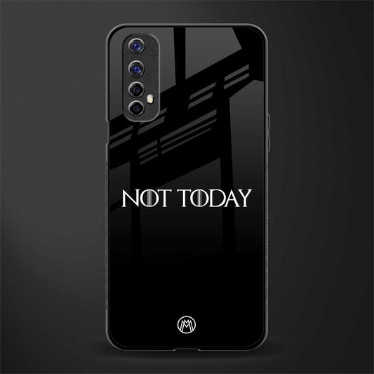 not today phone case | glass case for realme narzo 20 pro